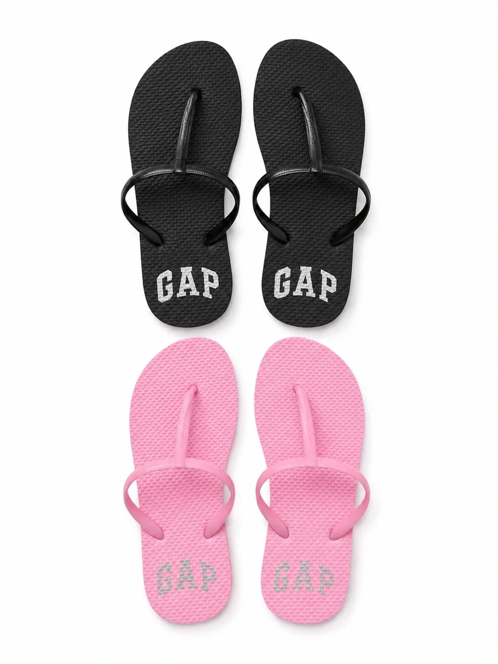 GAP ladies Flip Flop Sandals in Black and Lavender